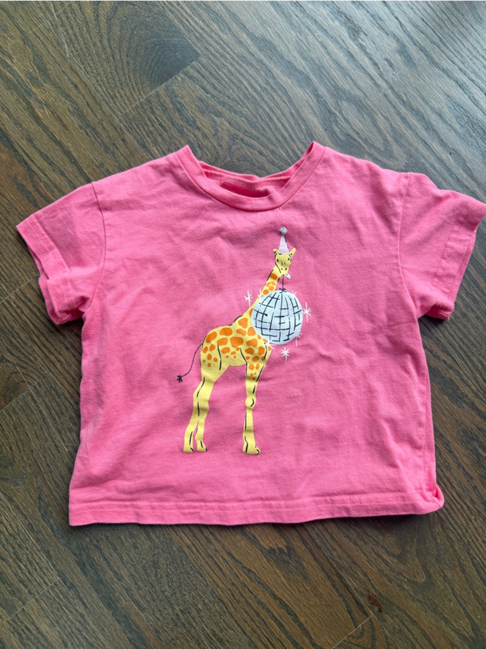 SweetHoney Bright Pink Short-Sleeve Kids Tee